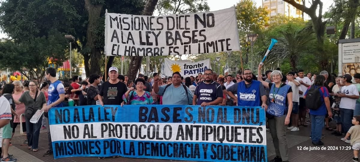 La Justicia Federal anuló el protocolo antiprotestas de Bullrich - CTA ...